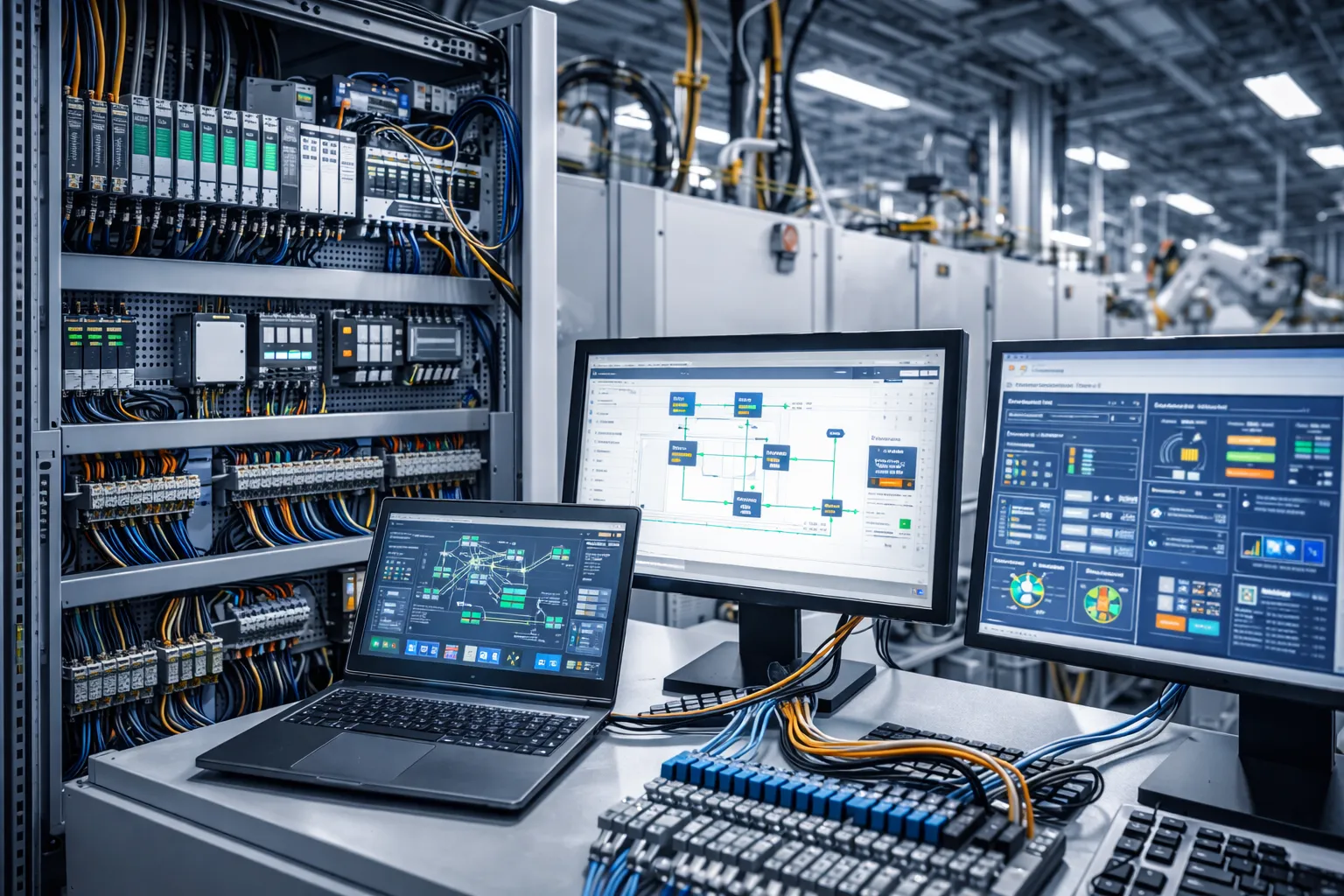 Integração de Sistemas Industriais: Como Conectar Máquinas, Dados e Produção